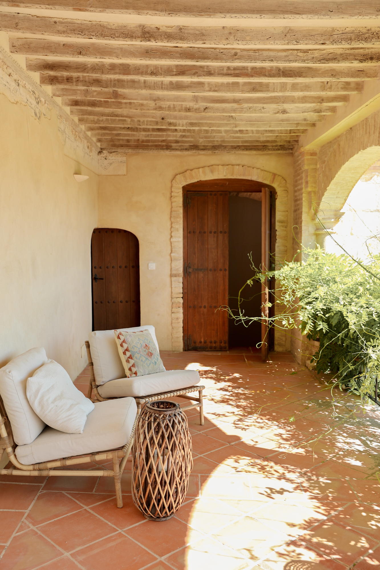 Terracotta terrace · La Casería de Tomillos