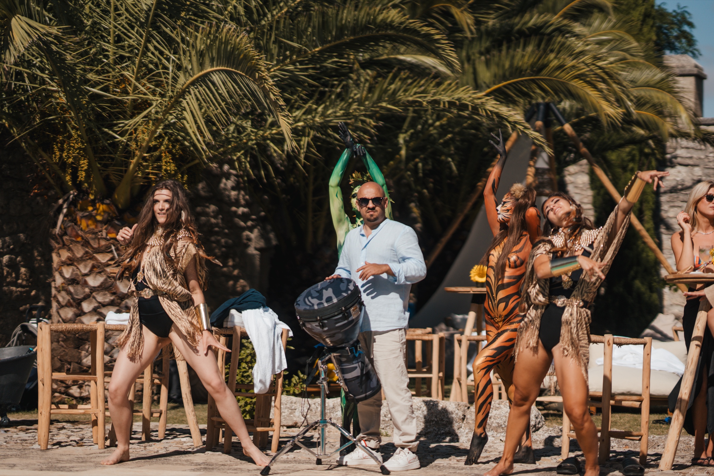 Drummer troupe · La Casería de Tomillos