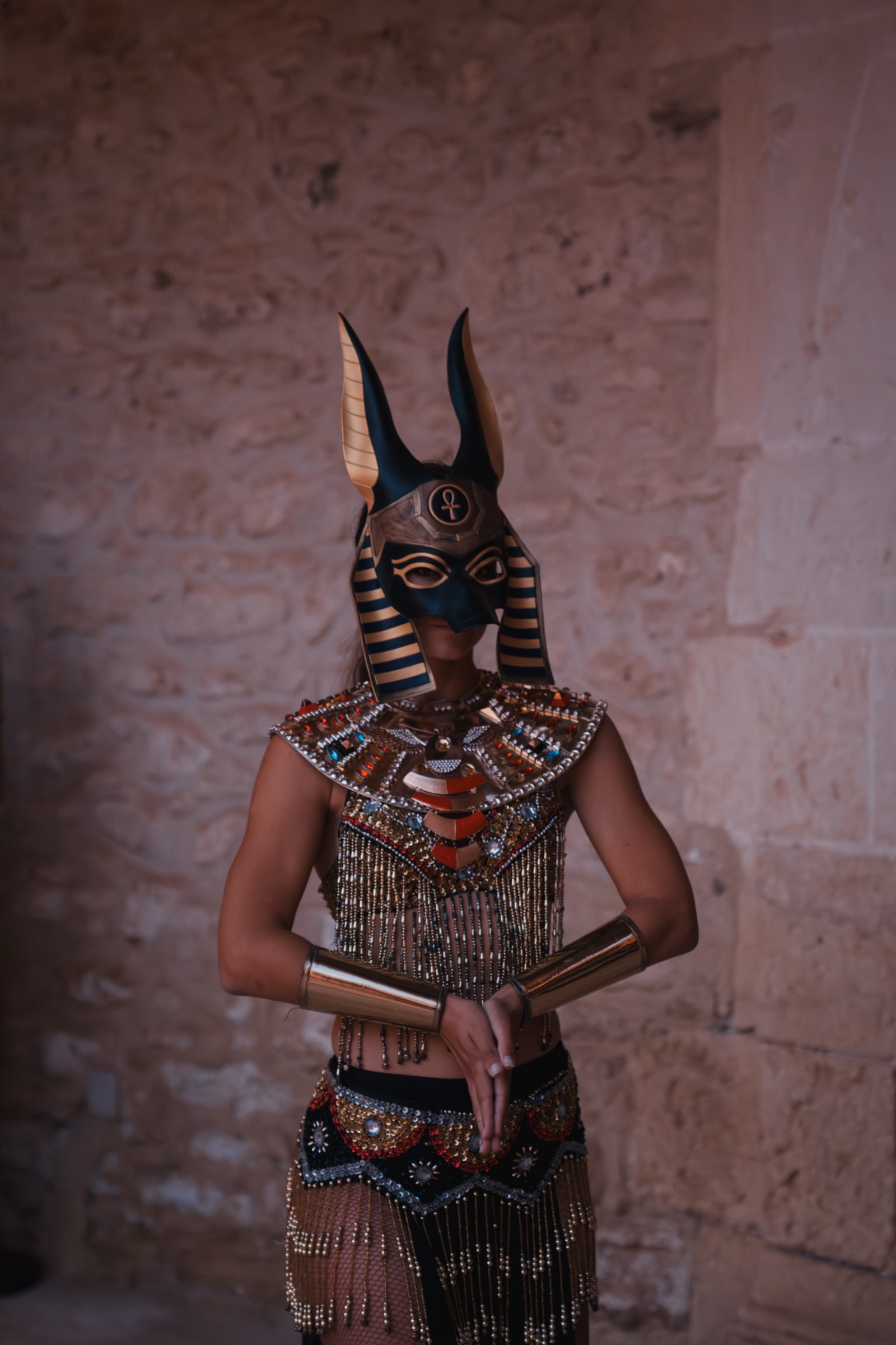 Anubis portrait · La Casería de Tomillos