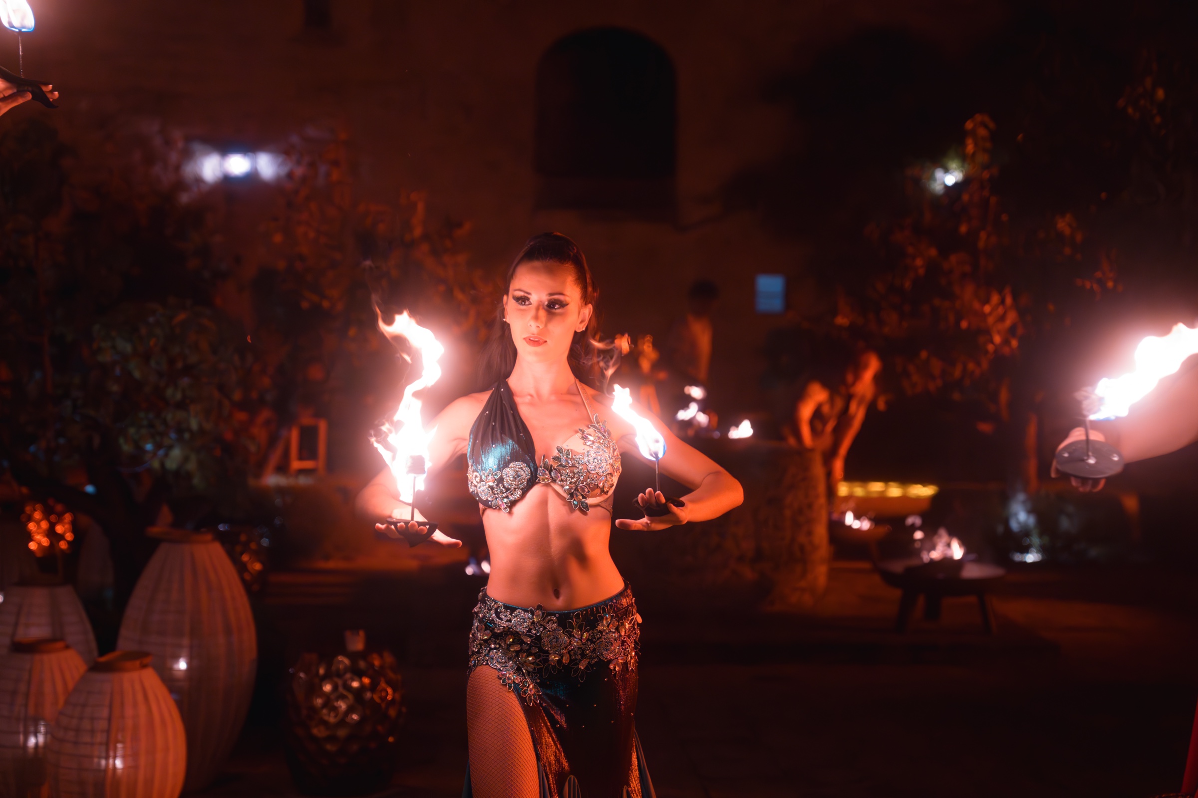 Belly fire · La Casería de Tomillos